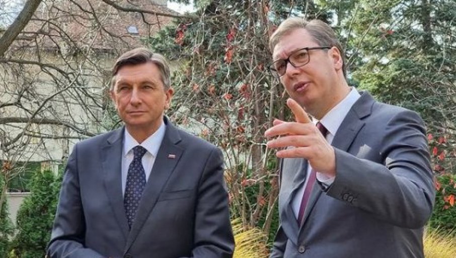 Vučić danas sa Pahorom 