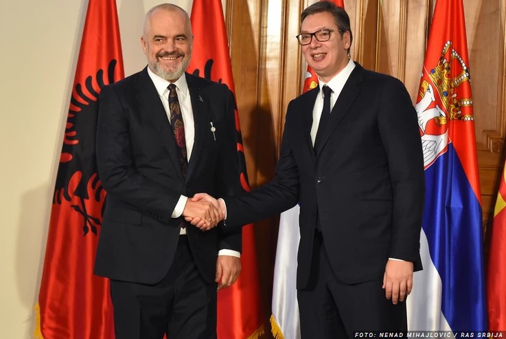 Vučić sutra u Beogradu s premijerom Albanije Edijem Ramom