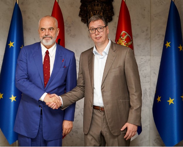 Vučić sa Ramom: Otvoreni Balkan može u budućnosti da doprinese daljem zbližavanju naroda