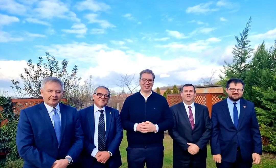 Vučić sa ambasadorima zemalja Višegradske grupe 
