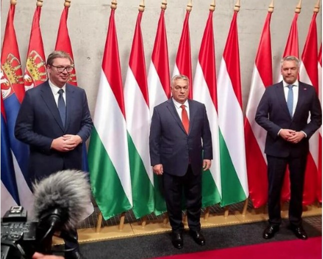 Sastali se Vučić, Orban i Nehamer u Budimpešti 