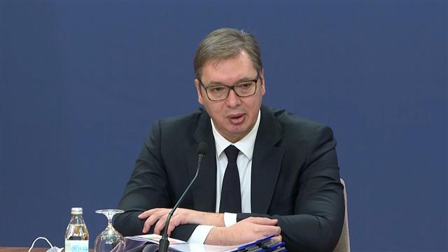 Vučić: Nadamo se, u prvom kvartalu pad BDP samo 0,5 odsto