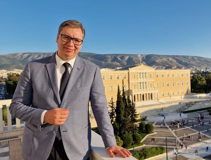 Vučić u Atini: Važan sastanak sa iskrenim prijateljem Srbije
