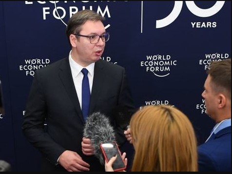 Vučić danas i sutra na Svetskom ekonomskom forumu u Davosu 