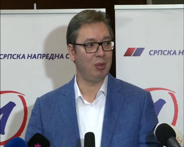 Obraćanje Vučića javnosti u 20 časova