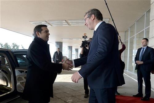 Sastanak Vučića i Ciprasa