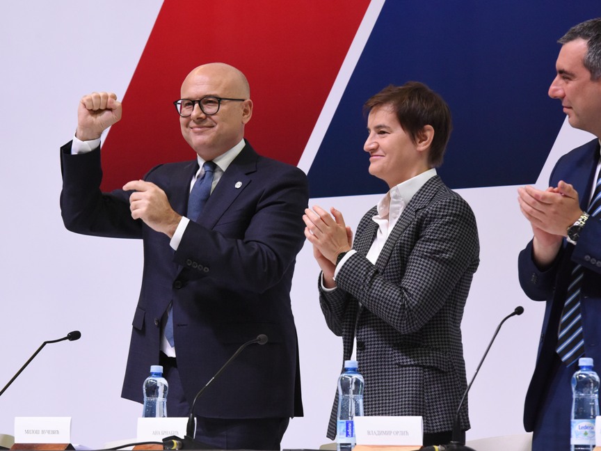 Vučević novi predsednik SNS: Naša politika se neće menjati