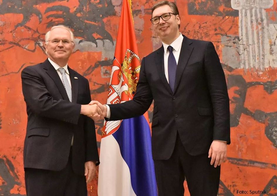 Predsednik Vučić danas s ambasadorom SAD Hilom