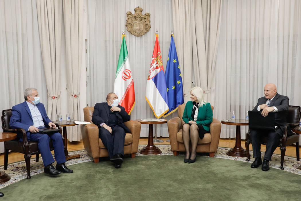 Mihajlovićeva sa Safarijem: Unaprediti saradnju Srbije i Irana u oblasti energetike