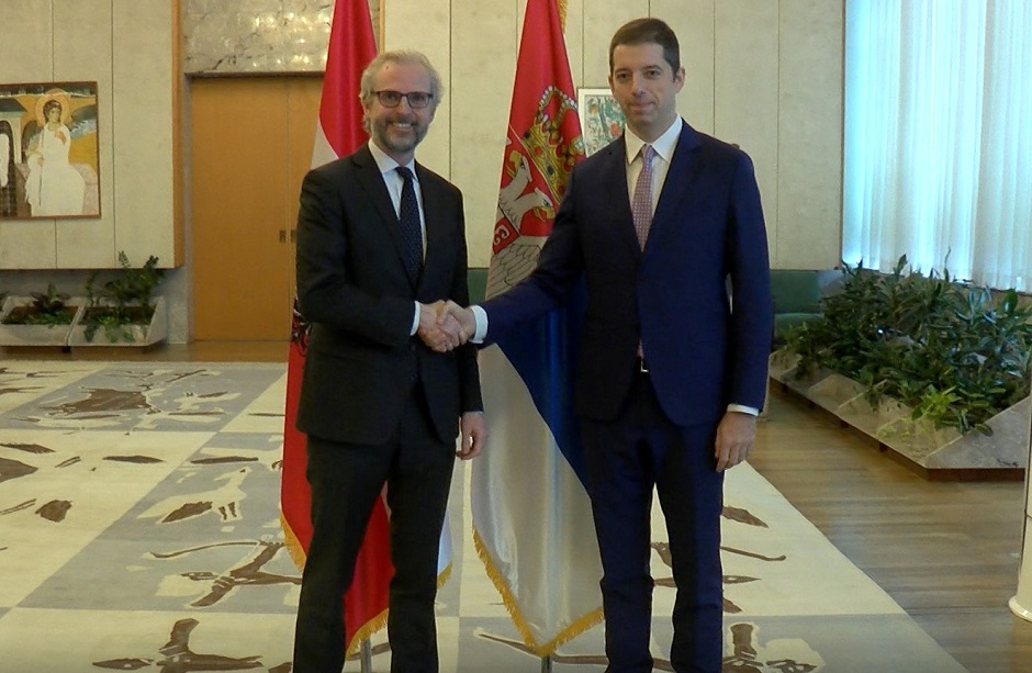 Đurić sa ambasadorom Austrije, Srbija neće dozvoliti otimanje Trepče