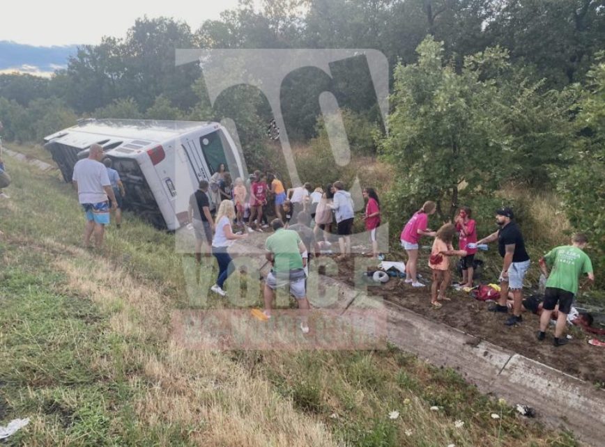 Autobus sa decom iz Srbije prevrnuo se u Bugarskoj